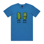 Bacteria Fronteria Men's AS Colour T-shirt Arctic Blue Mens T-shirt Printed In Australia Science
