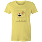 The Best Way To Spread Christmas Cheer Is Singing Loud For All To Hear - Womens T-shirt Yellow Womens Christmas T-shirt Christmas Printed In Australia