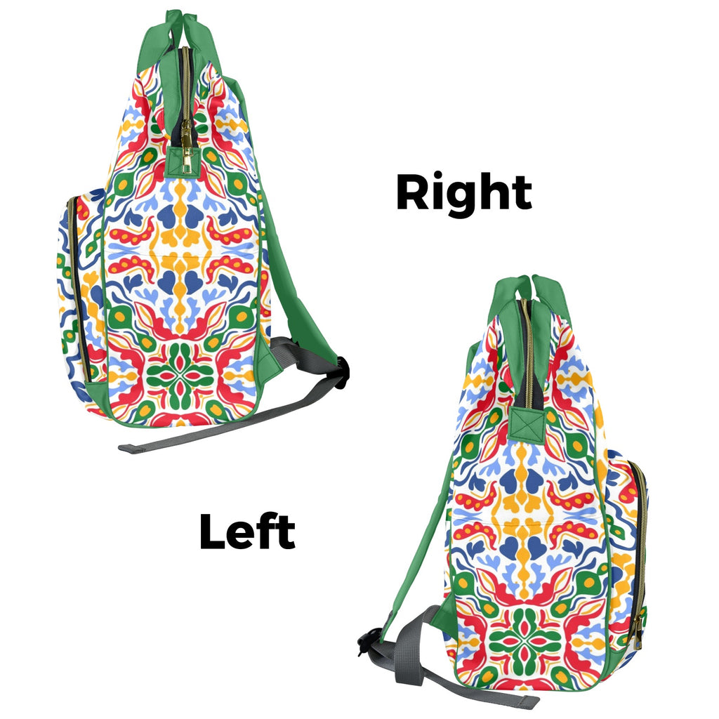 Bright Burst - Multi-Function Backpack, Nappy / Diaper Bag