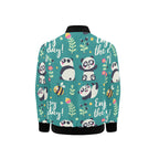 Playful Pandas Kids Bomber Jacket Kids Bomber Jacket animal Printed Offshore