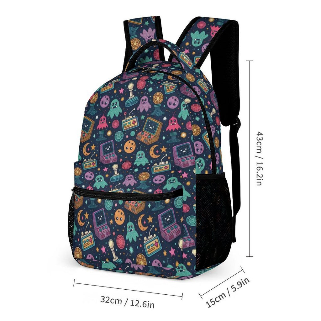Space Arcade Backpack, Lunch Bag & Pencil Case Set