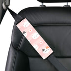 Pink Cats Car Seat Belt Cover 7''x10'' (Pack of 2) Car Seat Belt Cover 7x10 (Pack of 2) Printed Offshore