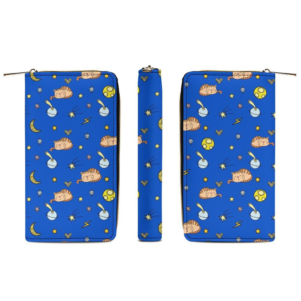 Cats In Space - PU Leather Wallet