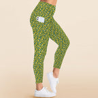 Happy Bananas - Women's High Waist Pockets Yoga Leggings