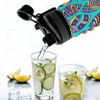 Aloha Surfboards - Insulated Water Bottle with Dual-Use Lid (18oz) Insulated Water Bottle with Dual-Use Lid (18oz) Printed Offshore Summer Surf