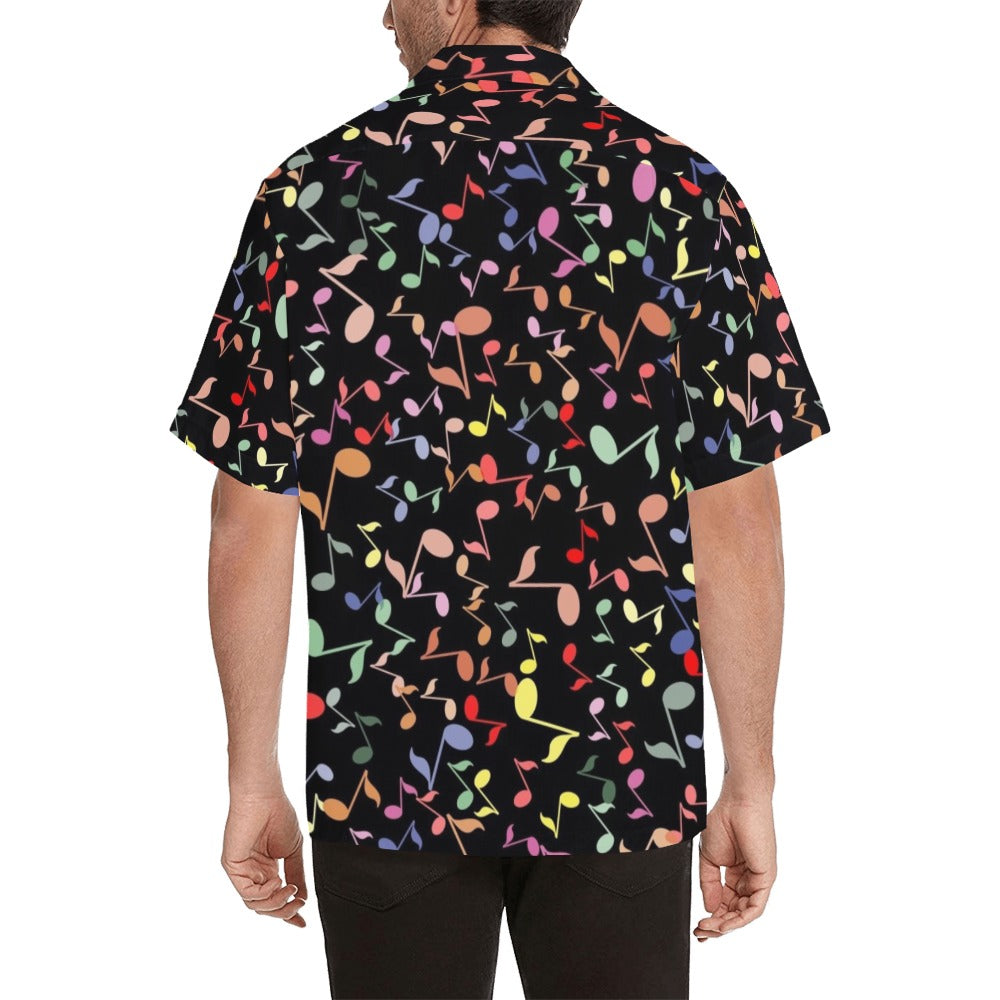 Quavers, Music Notes - Mens Hawaiian Shirt