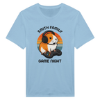 Family Game Night - Personalised T-shirt Light Blue 3XL Personalised T-shirt customise Games Globally Fulfilled personalise