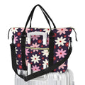 Pink Daisy Duffle Bag-Simple (Model 1715) One Size Duffle Bag-Simple (1715)