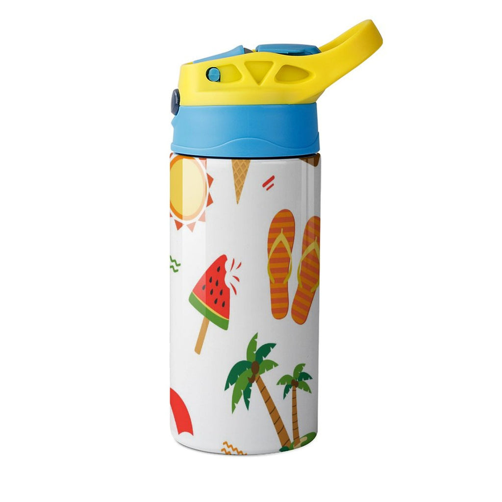 Beach Time - Little Kids Water Bottle Little Kids Water Bottle Printed Offshore Summer