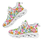 Bright Painted Tropical Women's Twisted Sole Sneakers