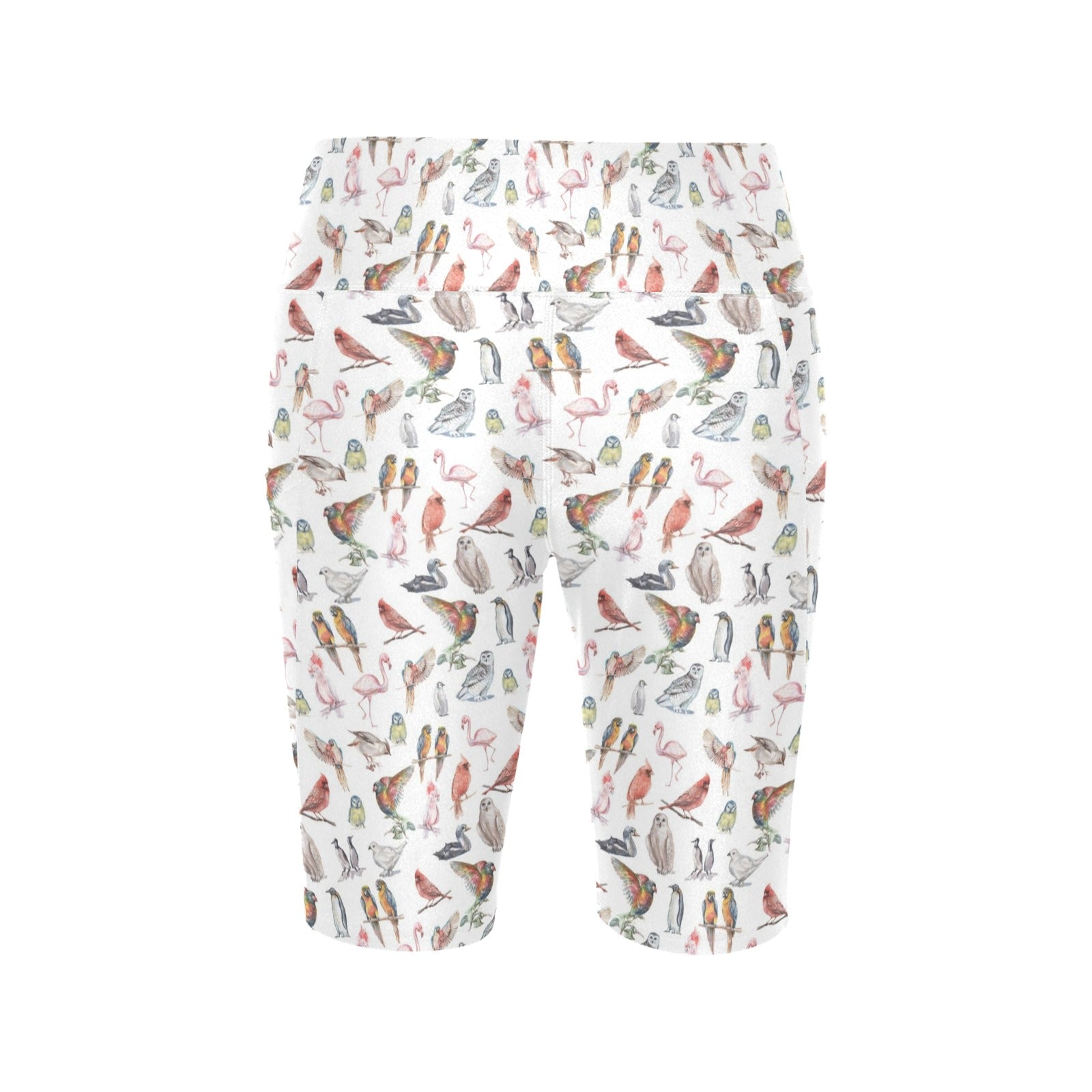 Birds Of A Feather Women's Bike Shorts With Side Pockets