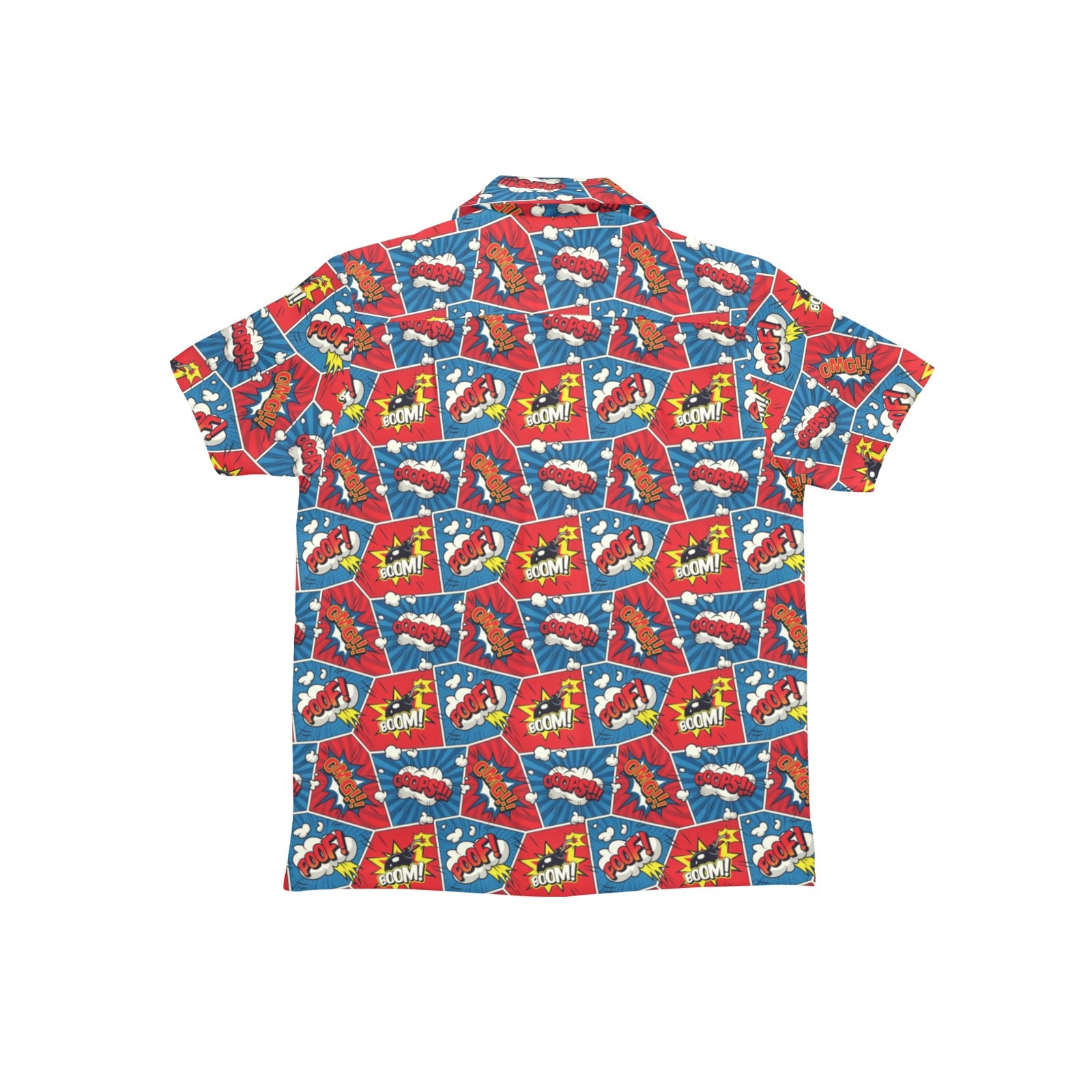Comic Book Pop - Junior Kids Hawaiian Shirt