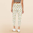 Avocado Cute Women's High Waist Pockets Yoga Leggings