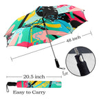Bright And Colourful - Semi-Automatic Foldable Umbrella (Model U12) Semi-Automatic Foldable Umbrella (U12)