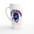 Keeping The Blues Alive White Latte 17oz Ceramic Mug Default Title Latte Mug Globally Fulfilled Music