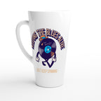 Keeping The Blues Alive - White Latte 17oz Ceramic Mug Default Title Latte Mug Globally Fulfilled Music