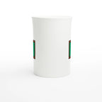 Best Teacher Ever, Blackboard White 10oz Porcelain Slim Mug Porcelain Mug