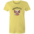 Snaxalotl, Axolotl Pizza - Womens T-shirt