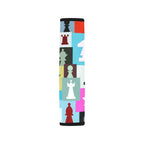 Colourful Chess Car Seat Belt Cover 7''x10'' (Pack of 2) Car Seat Belt Cover 7x10 (Pack of 2) Chess Games Printed Offshore