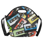 Cassette Tapes - Neoprene Lunch Bag Neoprene Lunch Bag Printed Offshore