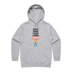 Read Books, Change The World - Womens Hoodie Grey Marle Womens Hoodie Printed In Australia Reading