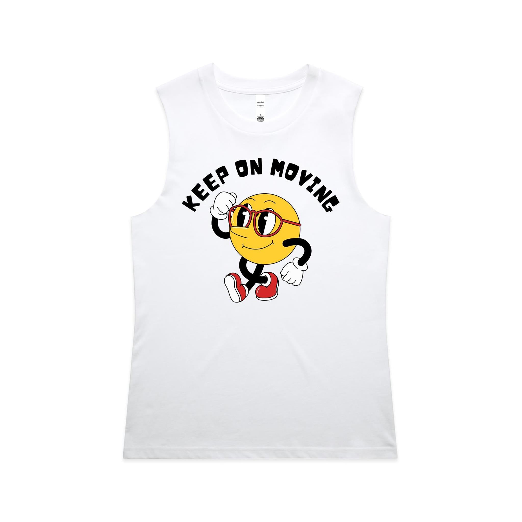 Keep On Moving - AS Colour Women's Maple Tank