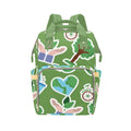 Earth Stickers - Multi-Function Backpack, Nappy / Diaper Bag