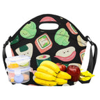 Happy Sushi - Neoprene Lunch Bag Neoprene Lunch Bag Printed Offshore