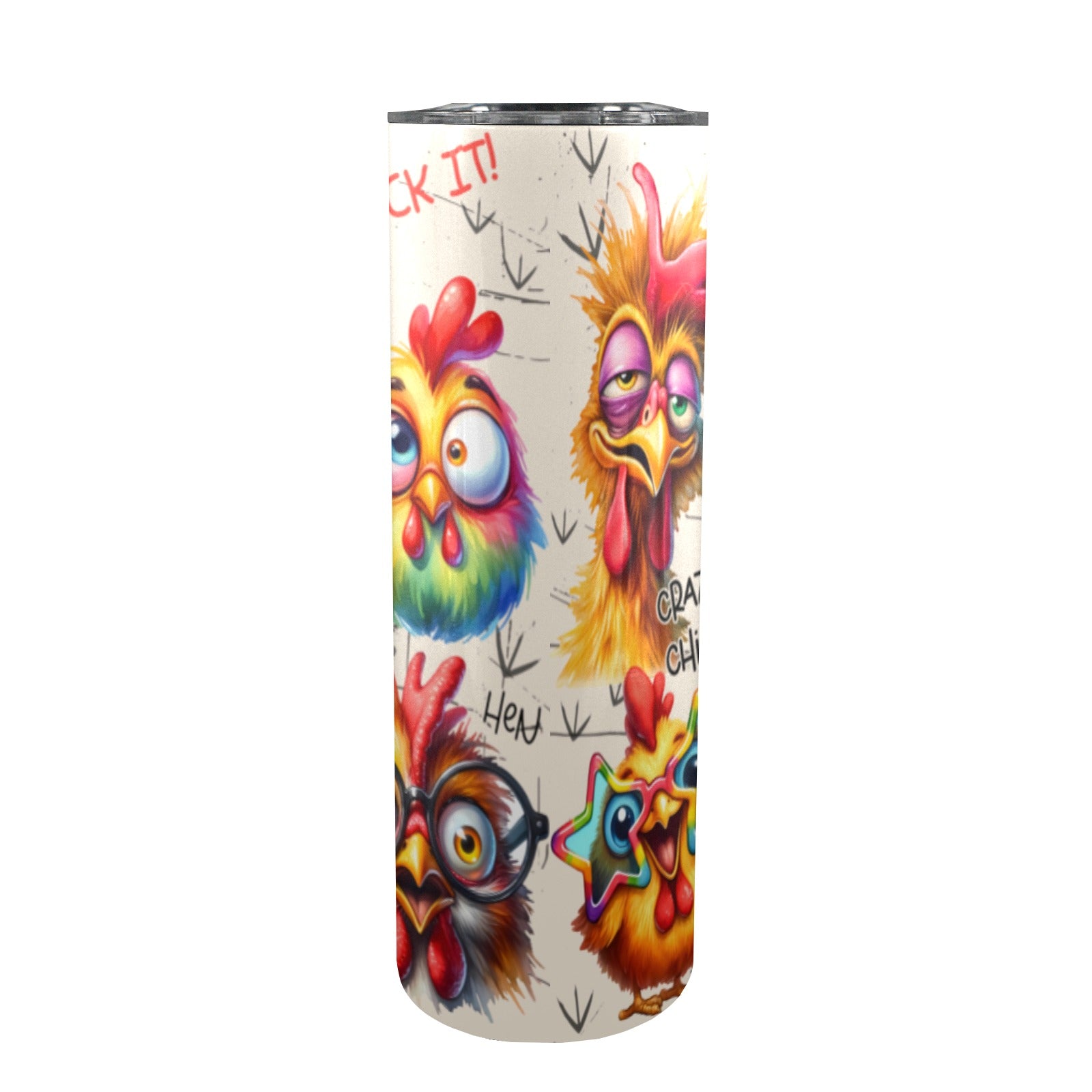 I'm Not Weird, I'm Limited Edition - 20oz Tall Skinny Tumbler with Lid and Straw