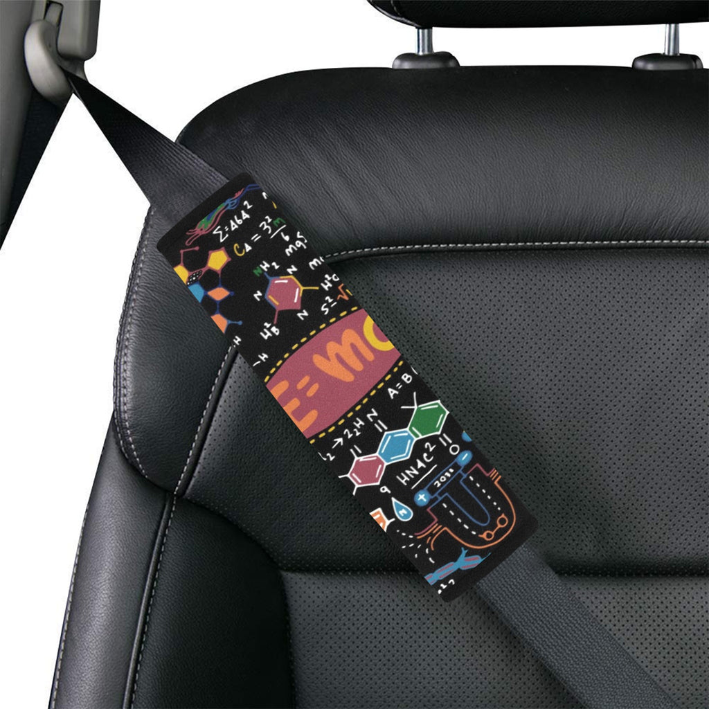 Science Time Car Seat Belt Cover 7''x10'' (Pack of 2) Car Seat Belt Cover 7x10 (Pack of 2) Printed Offshore Science
