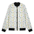 Camping Life Men's Casual Zip‑Up Bomber Jacket