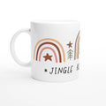 Jingle All The Way, Christmas White 11oz Ceramic Mug Default Title Christmas Mug Christmas Globally Fulfilled