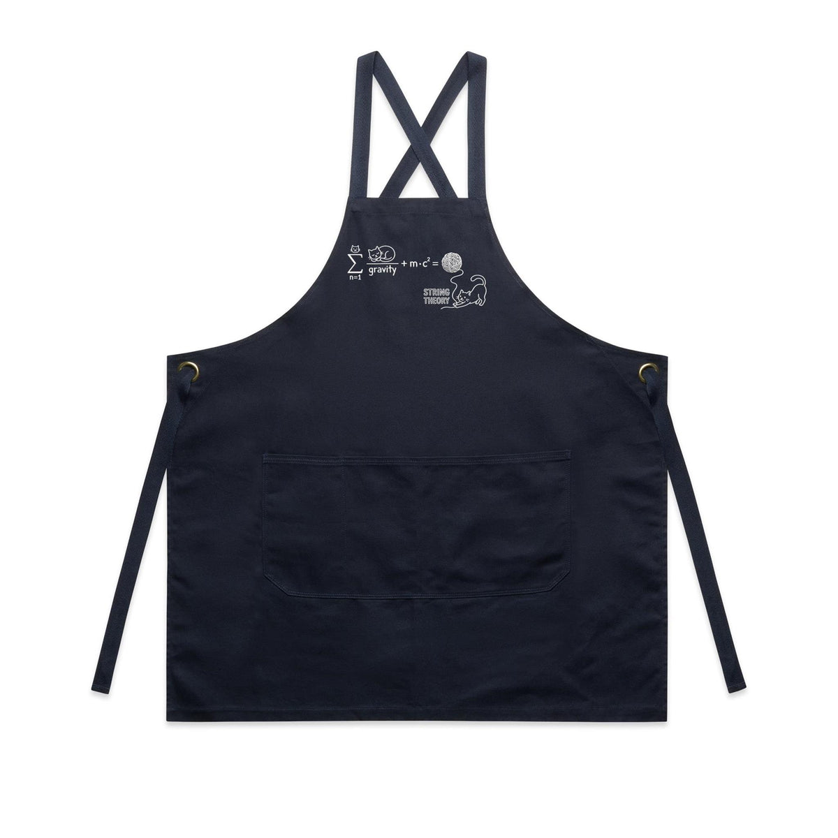 Cat String Theory Physics AS Colour Carrie Apron