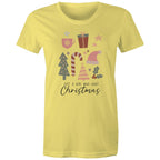 Just A Girl Who Loves Christmas - Womens T-shirt