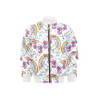 Unicorn Rainbow Kids Bomber Jacket XL Kids Bomber Jacket animal Printed Offshore