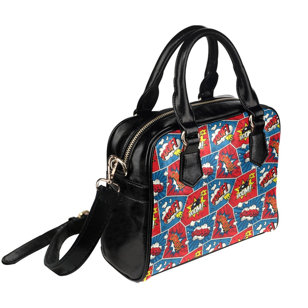 Comic Book Pop - Shoulder Handbag (Model 1634) Shoulder Handbags (1634)