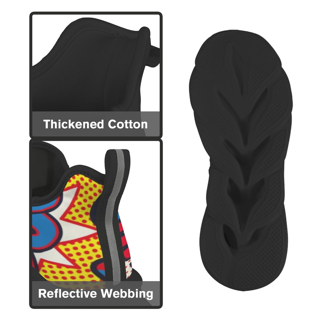 Comic Book Men's Twisted Sole Sneakers