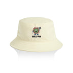 Cell-fie Cell Selfie AS Colour Bucket Hat Butter One Size As Colour Bucket Hat Printed In Australia Science