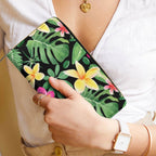 Frangipani -  PU Leather Wallet