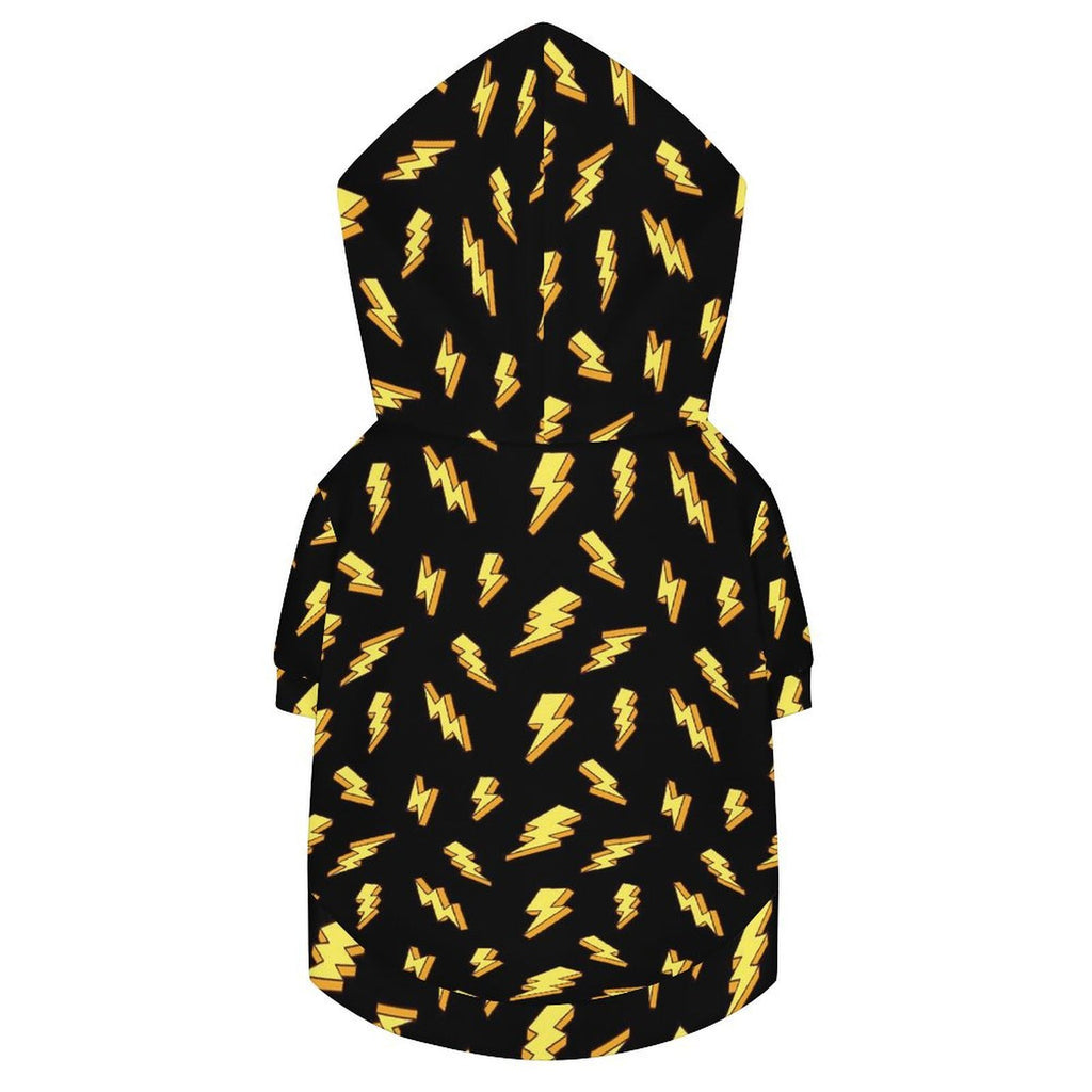 Lightning Bolts Pet Hoodie (Large Size)