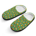 Busy Bees Kids Cotton Slippers black Kids Cotton Slippers animal Printed Offshore