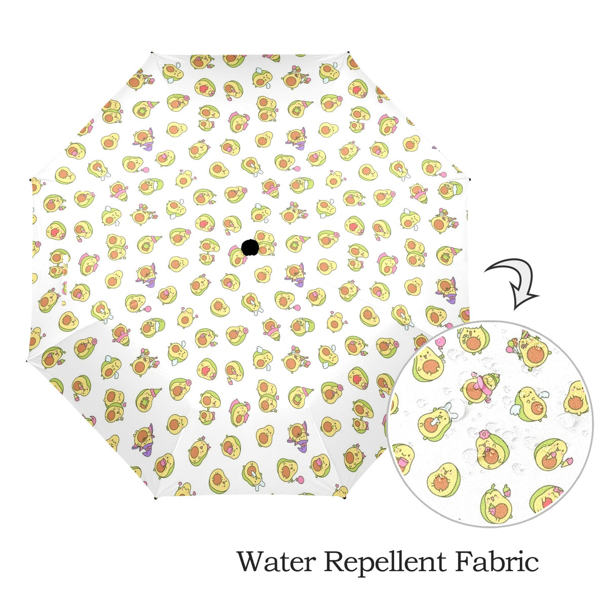 Avocado Cute Umbrella Umbrella Food Printed Offshore