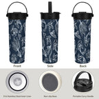 Blue Fish 20oz Tea Tumbler with Carry Handle
