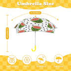 Happy Watermelons Kids Safe Round Corner Umbrella Kids Safe Round Corner Umbrella Food Printed Offshore