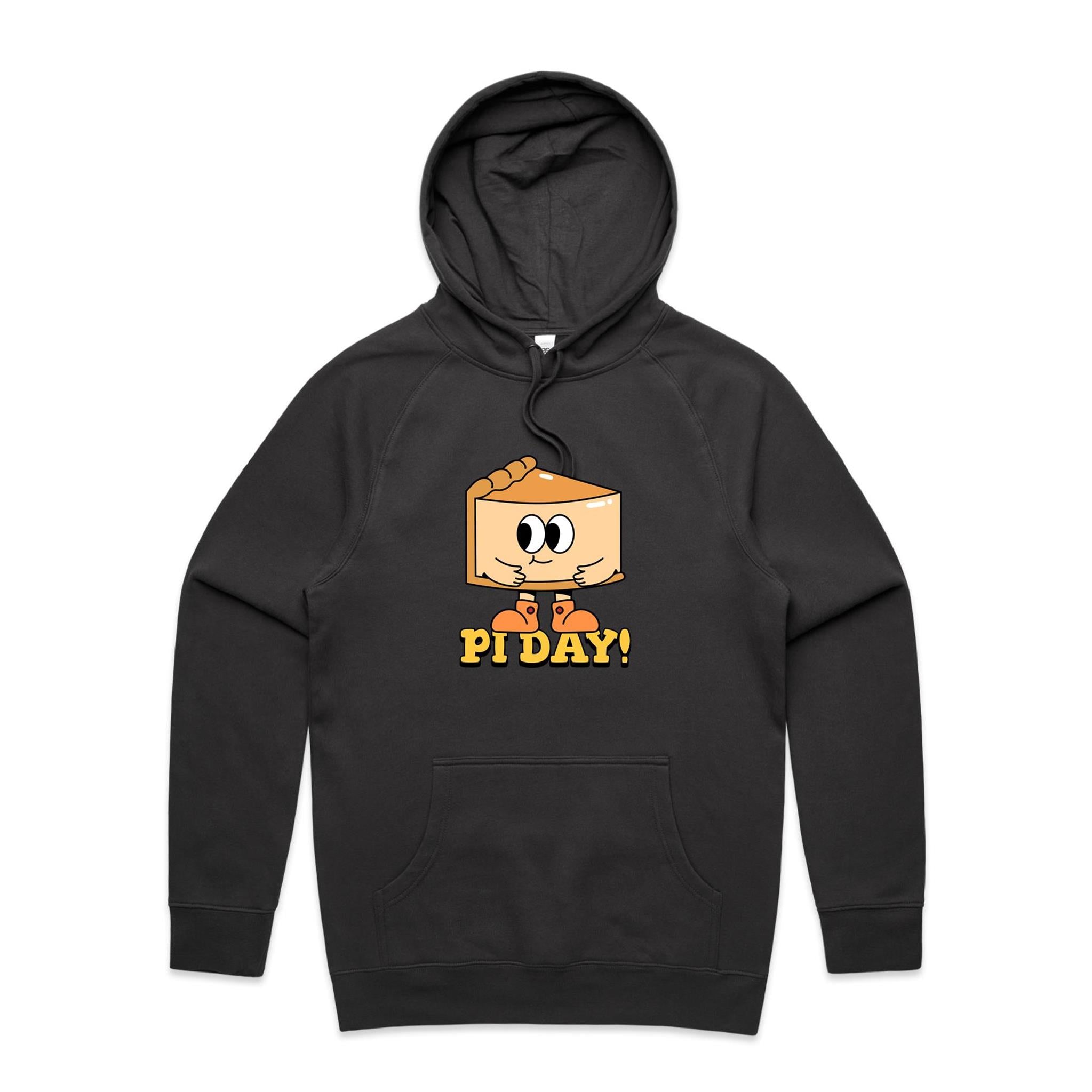 Pi Day - Mens Hoodie Coal Mens Hoodie Maths Printed In Australia