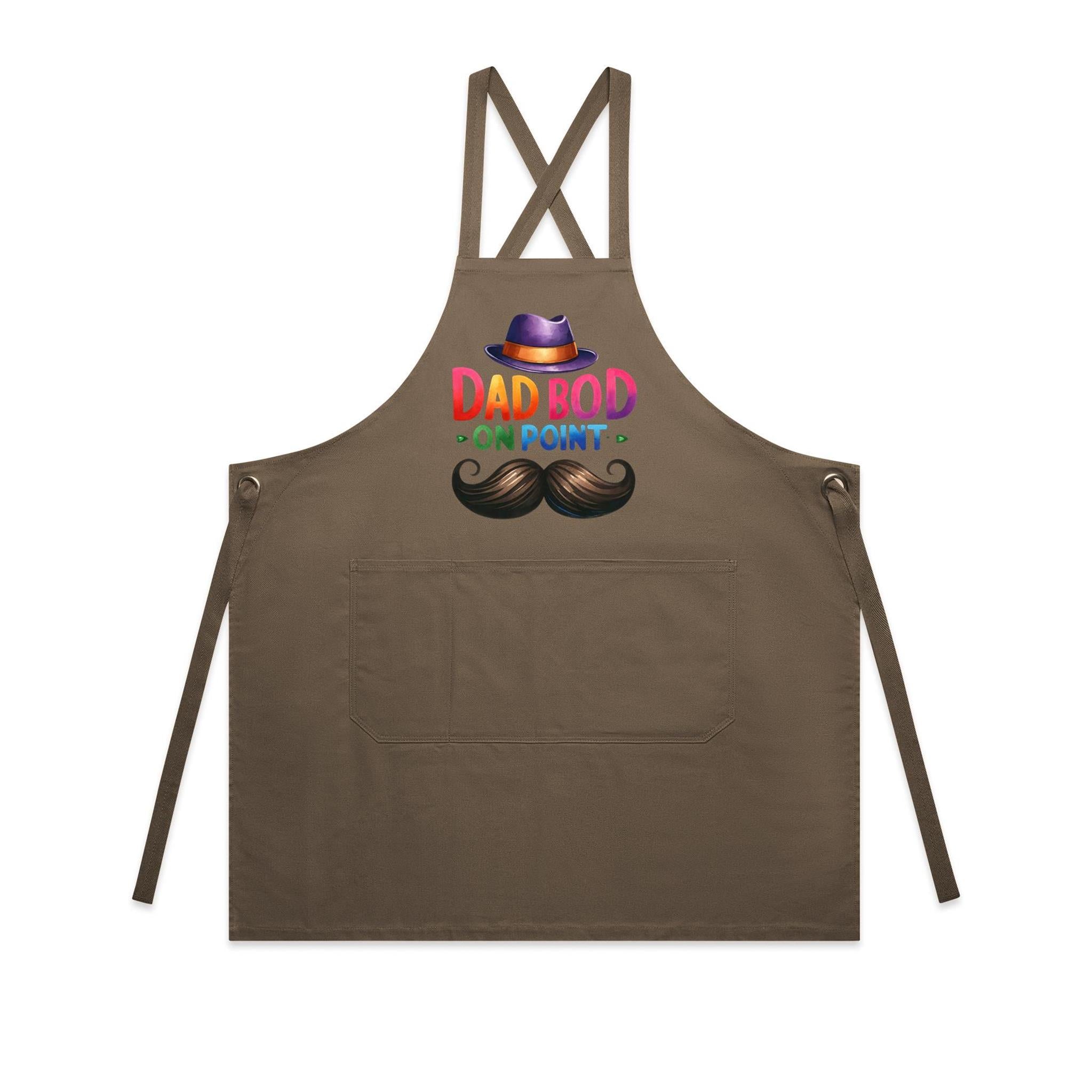 Dad Bod On Point - AS Colour Carrie Apron