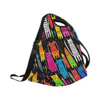 Colourful Cats - Neoprene Lunch Bag Neoprene Lunch Bag Printed Offshore
