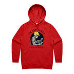 I'm The Family Tech Support - Womens Hoodie Red Womens 2XL Womens Hoodie Printed In Australia Tech