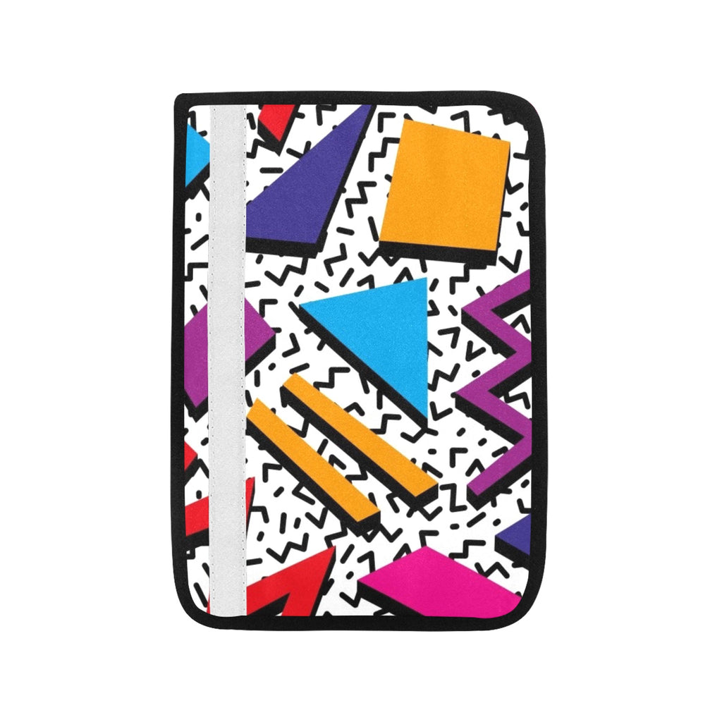 Graphic 80's - Car Seat Belt Cover 7''x10'' (Pack of 2)