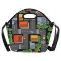 Road Map Neoprene Lunch Bag One Size Neoprene Lunch Bag Printed Offshore